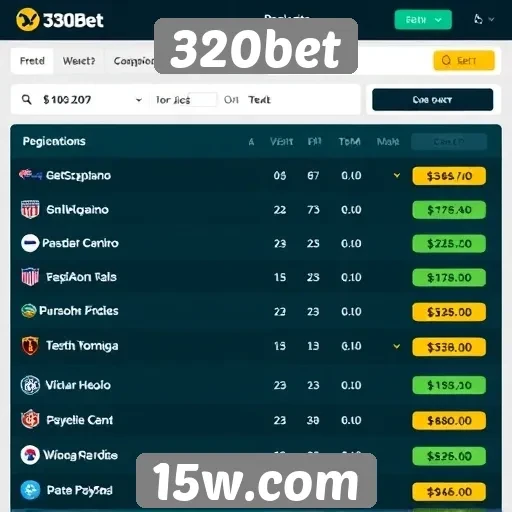 Opções de pagamento no site 320bet